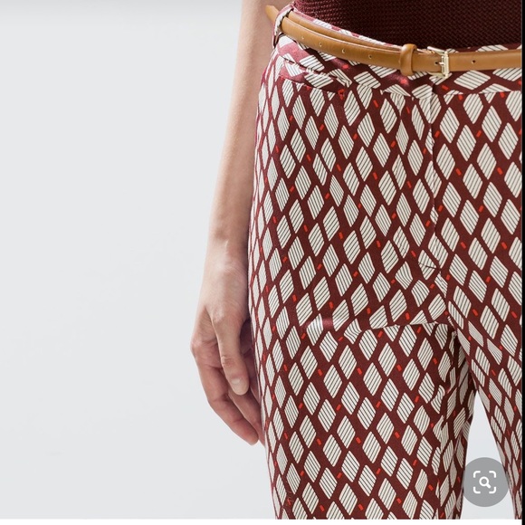 Zara Basic Trousers sz 6 - Picture 3 of 6